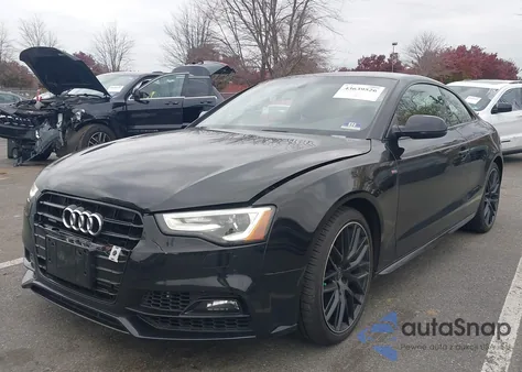 2017 Audi A5 2.0T Sport from USA, damaged, VIN WAUHGAFR4HA001181
